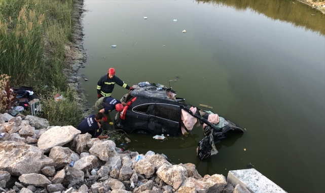 Konya Da Sulama Kanal Na D En Otomobildeki Ki I Ld Ki I